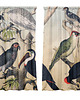 zasłony Zasłony artystyczne zaciemniające 2 szt  Parrot