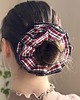 gumki do włosów Scrunchie Falbana Paski