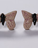 kolczyki ceramiczne Kolczyki ceramiczne motyl