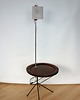lampy podłogowe Lampa podłogowa ze stolikiem , lata 70