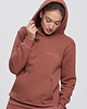 bluza z kapturem damska Bluza hoodie COZY Cognac damska