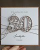 kartki scrapbooking Kartka na 30 urodziny