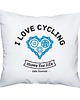 poduszki z napisami Poduszka.  I love cycling