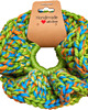 gumki do włosów Szydełkowe gumki do włosów Scrunchie zielone