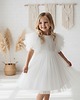 sukienki dla dziewczynki Sukienka tiulowa Diana ecru