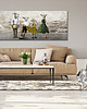 obrazy Obraz na płótnie -KOZY 150x60cm