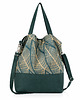torby XXL Torba hobo XXL - print graficzne liście