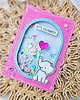 kartki scrapbooking Kartka ze słoniem i shakerem