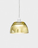 lampy wiszące Avocado Pendant, kolor zloty