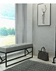 ławki Ławka  pikowana Elinor, siedzisko do przedpokoju, loft
