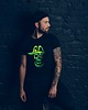 t-shirty męskie Koszulka organiczna z nadrukiem Pirate Skull