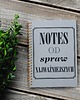 notatniki i albumy Notes od spraw najważniejszych, notatnik