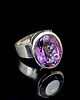 pierścionki srebrne Pierścionek Sułtański  z ametystem