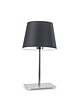 lampy stołowe Metalowa lampa nocna z abażurem GENUA