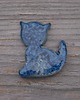 magnesy Ceramiczny magnes kot niebieski