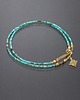 chokery Turkus vol. 48 i diamenty /choker/ naszyjnik - Szlachetna kolekcja