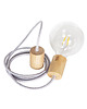 lampy wiszące Lampa wisząca CableONE wood