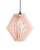 lampy wiszące Lampa sufitowa do kuchni ze sklejki SKANDYNAWSKA