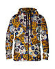 bluza z kapturem damska Damska Bluza Expres Zamek DR.CROW Skull Tatoo