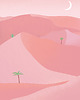 plakaty Plakat pink desert