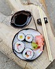 kuchnia - różne Zestaw do sushi w stokrotki