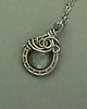 wisiory Mały wisiorek labradoryt wire wrapping