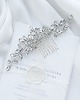Ślubne ozdoby do włosów Kryształowy grzebień ślubny - silver sparkle