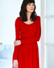 sukienki midi damskie Sukienka midi GOTOWA NA WSZYSTKO happy red