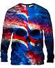bluzy męskie Bluza Bez Kaptura Męska DR.CROW France Skull
