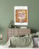 plakaty PLAKAT Paul Klee, plakat abstrakcyjny, Senecio