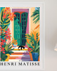 plakaty PLAKAT  St Tropez, kot Matisse obraz, kolorowa dekoracja ścienna