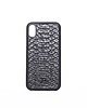 etui na telefon iPhone XS Max case "Black Python" etui