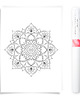 plakaty Plakat do Kolorowania Mandala 50x70cm