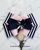 broszki Brosza  z czarną ozdobą w stylu glamour  NEW