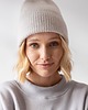 czapki damskie Czapka Gentle Cashmere Ciepły Beż