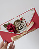 kartki scrapbooking Kartka ślubna folder na pieniądze kieszonka