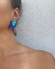 kolczyki z masy plastycznej Kolczyki Cindy Blue