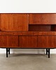 komody i szafki Highboard tekowy, duński design, lata 60, produkcja: Dania
