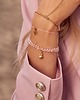 bransoletki ze szkła Brasoletka potrójna z zawieszką Swarovski