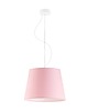 lampy do pokoju dziecka Różowa lampa wisząca do pokoju dziecka TUNIS