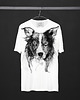 t-shirty męskie Border Collie Dog Men's T-shirt white