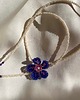 chokery Naszyjnik - margherita blu