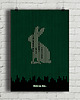 plakaty Matrix / Follow the White Rabbit  - plakat fine art
