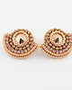 kolczyki swarovski Kolczyki Swarovski Wachlarze rose gold
