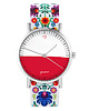 zegarki damskie Zegarek - Polska flaga - folk biały, nato