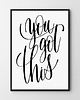 plakaty Plakat You got this