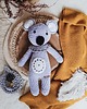 misie i maskotki Miś koala Maciuś, rękodzieło - szydełko