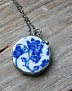 naszyjniki - inne China blue - naszyjnik