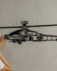 Ozdoby na ścianę Śmigłowiec Apache AH metalowa ozdoba na ścianę 3D