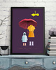 plakaty Mój sąsiad Totoro - plakat 50x70 cm